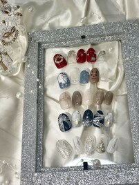 クリスマスネイル