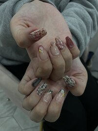 ツイードネイル