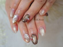 ネイルローズ(NAIL Rose)/正月　和服　和装　水引　京都