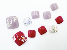 ネイルサロン クイール 小山店(NAIL SALON QUILL)/○foot gel○ monthly ¥7700