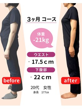 ハル(HARU)の写真/【本気で痩せたい方におすすめ】3ヶ月で8キロダイエット!運動なし、無理な食事制限なし、リバウンドなし