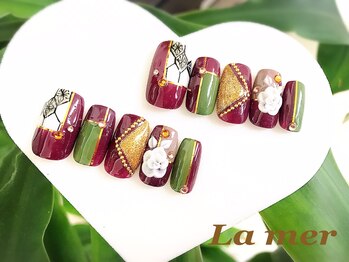 ラメール(La mer)/成人式オーダーチップ★ 9900円