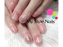 マイ スタイル ネイルズ(My Style Nails)/ラメグラデーションジェル