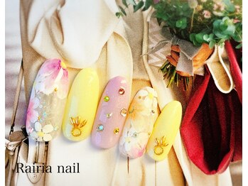 ライリアネイル(Rairia nail)/フラワーネイル☆