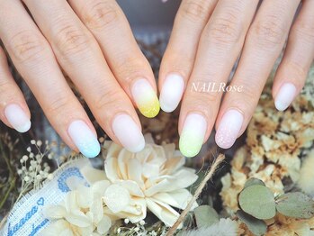 ネイルローズ(NAIL Rose)/マットグラデーション