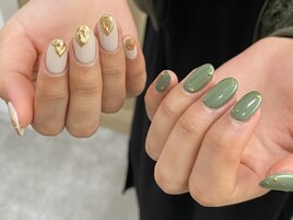 ちぐはぐネイル