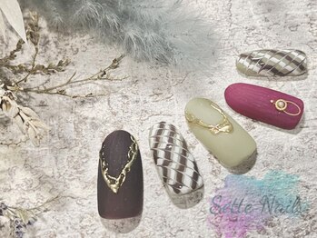 セッテネイル(Sette Nail)/大人ブラウンピーコック