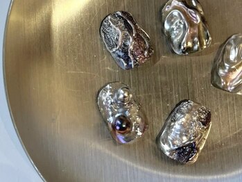 ファンクションネイルズ 表参道 原宿(FUNCTION NAILS)/金属光沢