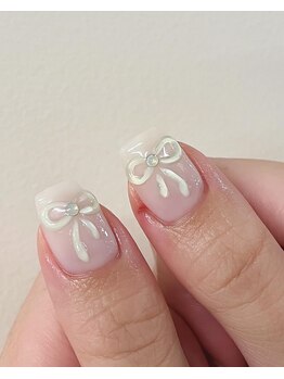 ノラ シブヤ(NORA SHIBUYA)/リボンネイル