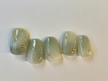 アイネイルズ 梅田店(I nails)/もやもやシンプルニュアンス