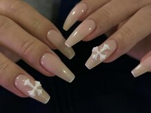 ジェミーネイル エビス(Jemiy nail ebisu)/スキニーフレンチワンカラー
