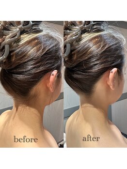 エヌドット バーバーギンザ(N.BARBER GINZA)/襟足も美しく整えます♪