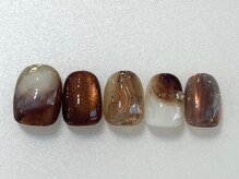 アイネイルズ 池袋店(I-nails)/ブラウンミラーマグネット