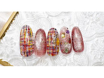 ミルネイル(Mil Nail)/秋チェック　　　　No70