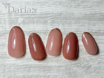 ダリア トータルビューティー(Daria. total beauty)/八丁堀 キラキラ ツートーン
