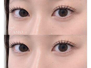 アモ アイラッシュ('amo eyelash)の写真/劇的ボリューム！写真を撮るのが楽しくなる♪目元拡張マツエクで作る憧れの韓国風束感デザインを作ります＊