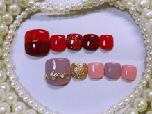 ネイル サロン ラグゼ(Nail Salon Luxe)/フットネイル　10000円