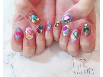 ネイルサロン ティフィン(tiffin)/派手かわPOPネイル
