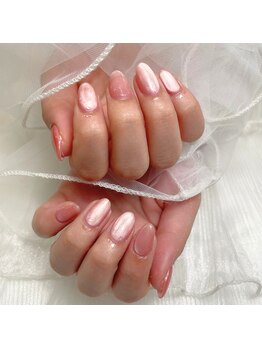 東海最大級ネイルサロン by レディスペネイル 名駅店/奥行きマグネットワンカラー