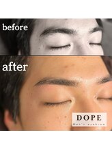 ドープ 新宿店(DOPE)/[メンズ/眉毛/アイブロウ/新宿]