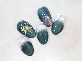 マグ☆花火☆グリーンフレンチ
