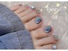 Foot定額デザイン20種類■韓国・ワンホン風ネイル 7500円