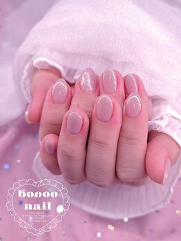 ブーネイル(boooo nail)/キラキラワンカラー