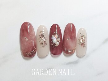 ガーデンネイル(GARDEN Nail)/2月定額デザイン[3]
