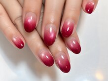 キラネイル アンド アイラッシュ by World Beauty(KIRA)/ボルドーグラデーション