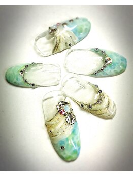 定額￥8000+アート4本 ¥10400