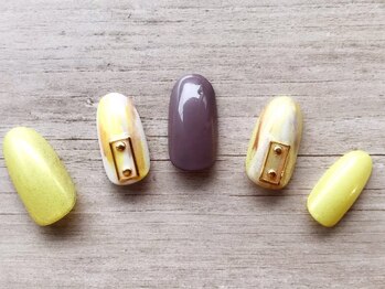 ニューヨークスタイル ビジュー(NY STYLE 美 自由)/黄色ミラー ¥10,120