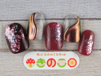 ネイルサロン きのこ/選べるデザインLコース
