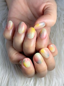 インプレス 鶴見店(Impress)/タイダイネイル