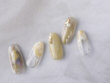 サンミーゴネイル 神戸店(Sunmego Nail)/くすみカラーニュアンスネイル