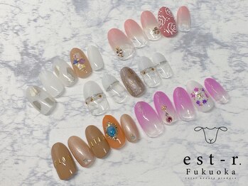 エストアール 博多口店(est-r.)/#デザインネイル