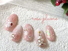 クリスマスネイル