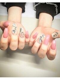 シンプルネイルのメニューでも！