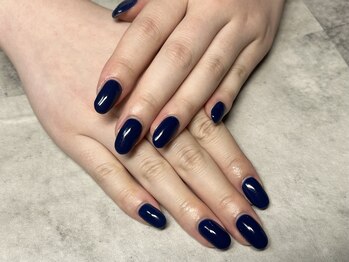ジュリネイル(JULIE NAIL)/ネイビーワンカラー