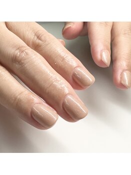 クランベリーネイル 代官山 恵比寿(cranberry nail)/ワンカラーショートネイル