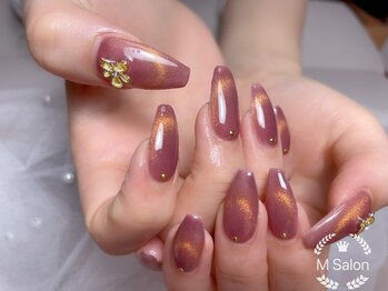 エム ネイルサロン(M)/マグネットフレンチ