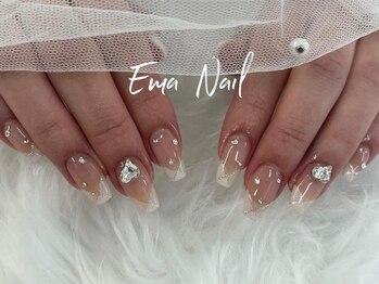 エマネイル プラスキハクヤ 枚方店(EmaNail+KIHAKUYA)の写真/オススメは［90分やり放題（持ち込みOK）¥9,900］です！イベントごとやブライダルネイルもお任せください☆