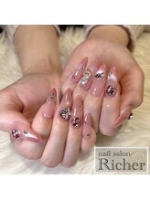 エスフィーネイルサロン リシェル(Esfy nailsalon Richer)/マグネットフレンチ