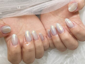 ワンハンドレッドプラス(100+)/マグネット×ミラーネイル