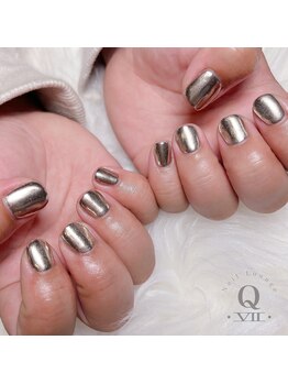 ワンカラー【ミラーネイル】