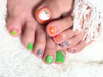 アオ(ao)/夏ネイル