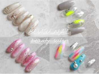 エヴィス(Evisu)の写真/季節に合ったトレンドネイルを♪リピーター様人気No.1【圧倒的人気★monthly design コース¥11000→¥6600】