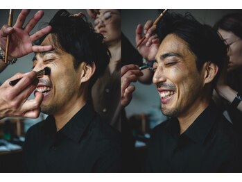 アール メイクアップ スクール(R makeup school)の写真/【メンズメイク急増中】メイクの基礎の基礎から丁寧にレクチャー♪メンズメイク初心者の方も安心のサロン☆