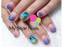 マイ スタイル ネイルズ(My Style Nails)/ラメグラデーションジェル