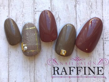 ネイルサロンアンドスクール ラフィーネ 池袋店/ブランケットチェック◆￥6990