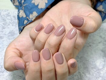 インミニネイルサロン 上野御徒町(INMENE)/ワンカラー¥4500